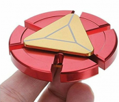 Fidget Spinner Marvel Ironman Metal Spiner Stainless Steel.png