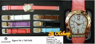 Aigner Set 7 Tali Kulit Baru.JPG
