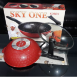Grosir Teflon Korea Wok Pan 30Cm Korean Sky One Merah bawah.png